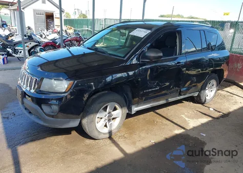 2014 Jeep Compass Sport z USA, uszkodzony, nr VIN 1C4NJCBA9ED692608